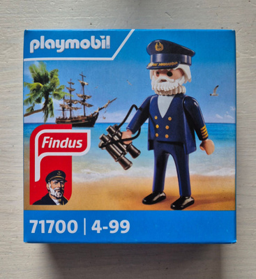 Playmobil – Kapteeni Findus -figuuri – UUSI