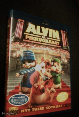 ALVIN JA PIKKUORAVAT Blu-ray (Sis.postikulut)