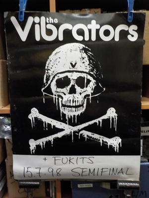 VIBRATORS SEMIFINAL KEIKKAJULISTE 1998