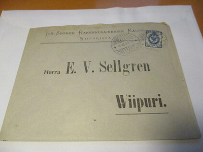 1910 Uusikirkko As. Itä-Suomen Rakennusaineiden kauppa