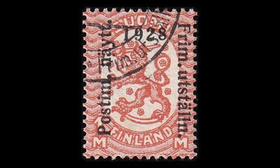 137 o Postimerkkinäyttely 1 mk (1928)