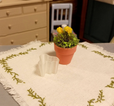 Nukkekoti miniatyyri maljakko 1:12