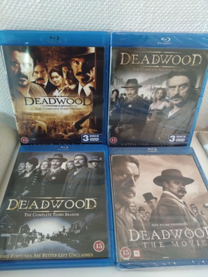 Deadwood kaudet 1-3 ja The Movie (Blu-ray)