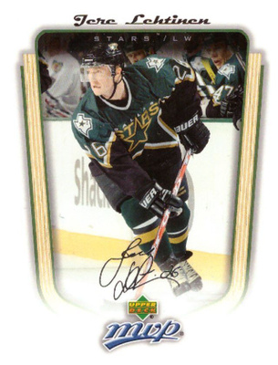 JERE LEHTINEN Stars, 05-06 Up.Deck MVP #133