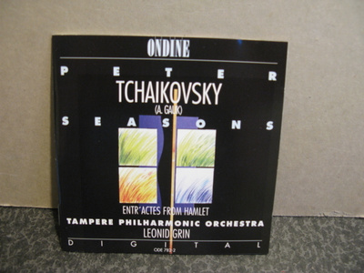 Tchaikovsky:Seasons,ETC-Tampere Filharmonic-Leonid Grin cd