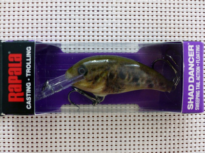 RAPALA Shad Dancer 5cm, 8g Väri: Live Sculpin (SCPL)
