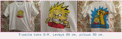 Calvin and Hobbes t-paita S-M
