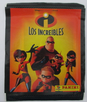 Panini Los Increibles stickers tarroja, Katso!