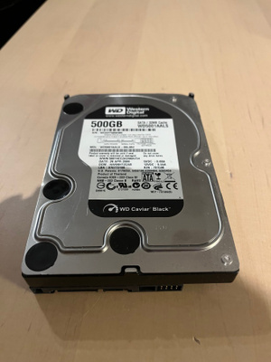 Sata kovalevy 3,5”, 500GB, Western Digital
