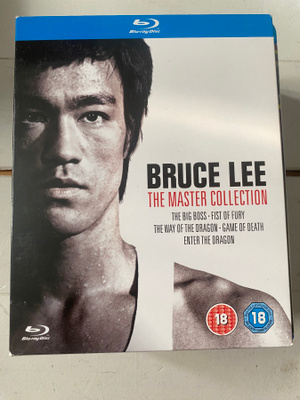 Bruce Lee - Master collection 5 elokuvaa - blu ray boksi