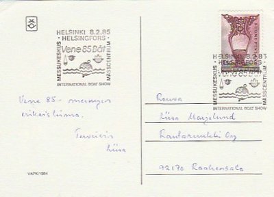 ERIKOISLEIMA , Venenäyttely, Helsinki 8.2.1985