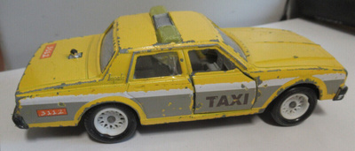 Chevrolet Impala 1/41 taxi Majorette 1979 pienoismalli