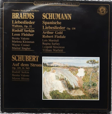 Brahms, Schumann & Schubert - liedejä ja kamarimusiikkia LP