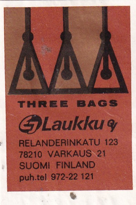 Varkaus, Three Bags  EJ Laukku Oy   3/9