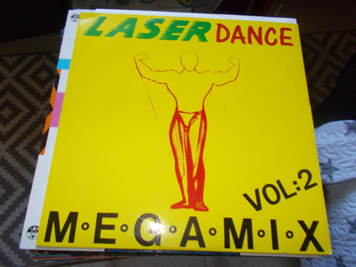 12" VINYYLI SINKKU LASERDANCE ** MEGAMIX VOL 2 **