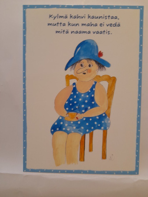 Liisa-Cristiina laaksonen.: Kylmä kahvi kaunistaa...