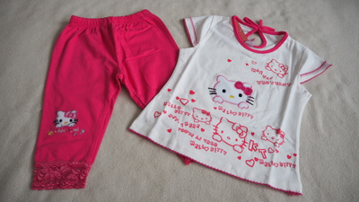HELLO KITTY 2-os. kesäasu, 110 cm, SÖPÖ
