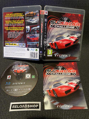SuperCar Challenge PS3 - CiB