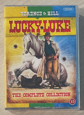 Lucky Luke (1992) Terence Hill (9DVD) *UUSI*