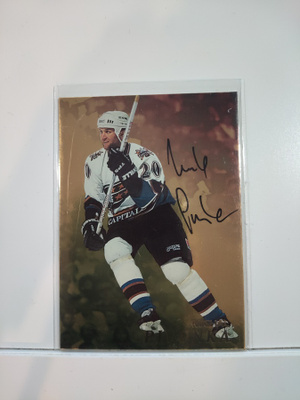1998-99 Be a Player - Autographs Gold #150 Michal Pivonka AU