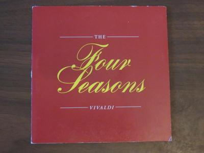 Antonio Vivaldi: The Four Seasons CD
