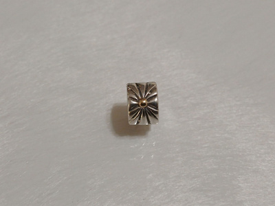 Hopea Pandora Sparkling sunburst clip charm