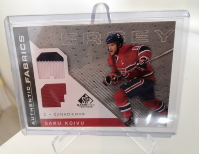 2007-08 SP Game Used Authentic Fabrics Saku Koivu #AF-S