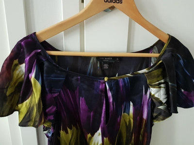 Ted Baker Silkkitoppi / Toppi / Paita  silkkiä - koko 38 / M
