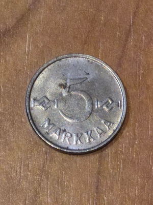 5 markkaa 1952, Suomi