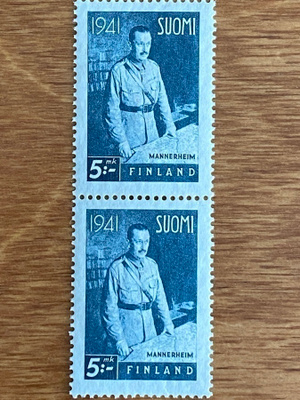 SOTAMARSALKKA C.G.E MANNERHEIM 5MK PARI 19mm JA 25mm**