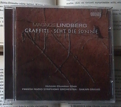 Magnus Lindberg - Graffiti; Seht die Sonne (UUSI CD)