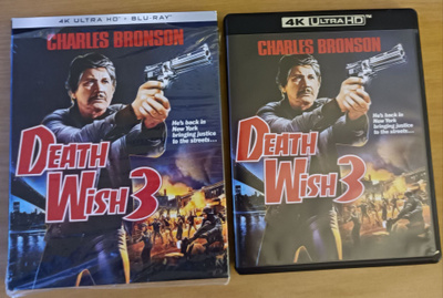 Charles Bronson Death Wish 3 4K+Bluray Kino Lorber import
