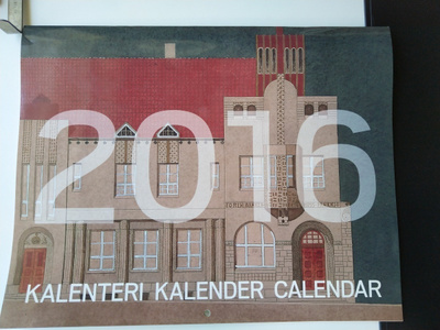 Arkkitehtuurimuseo kalenteri 2016