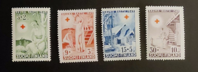 1949 Punainen Risti sarja **
