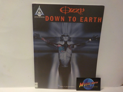 OZZY - DOWN TO EARTH NUOTTIKIRJA