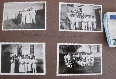 9 VANHAA Valokuva Sotilassairaala Hamina 1930-l