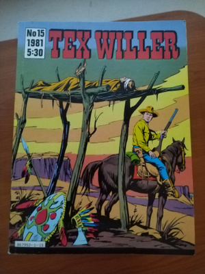 Tex Willer vuosikerta 1981 ( vajaa )
