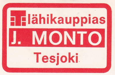 Tesjoki, J. Monto    1/15