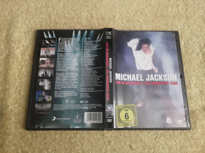 MICHAEL JACKSON - Live In Bucharest: The Dangerous Tour DVD