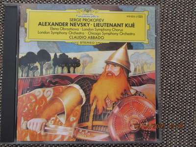 Serge Prokofiev ALEXANDER NEVSKY - LIETENANT KIJE (CD)