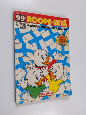 Walt Disney : Roope-setä 11/1987 : Ankanpoikien juhlanumero
