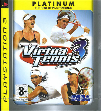 Ps3 Virtual Tennis 3 "Platinum" "Uudenveroinen"