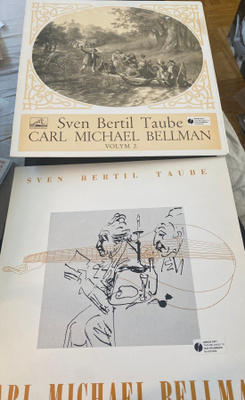Sven Bertil Taube: Carl Michael Bellman x 2 LP