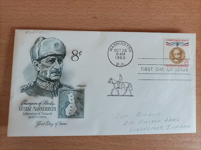 Mannerheim 8c 1960