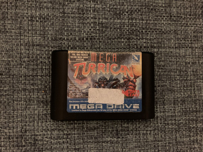 Sega Mega Drive: Mega Turrican (L) *rare*