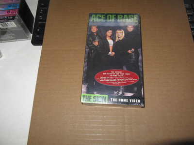 VHS Video  : Ace Of Base: The Sign v.1994 UUSI !