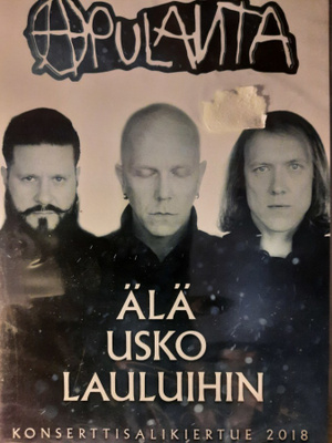 UUSI! APULANTA - ÄLÄ USKO LAULUIHIN DVD