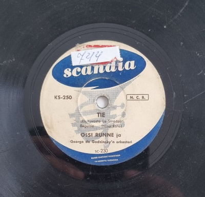 Savikiekko 1956 - Ossi Runne - Scandia KS-250