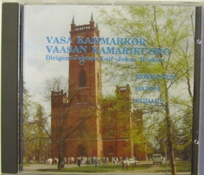 Vasa Kammarkör • Vaasan Kamarikuoro CD