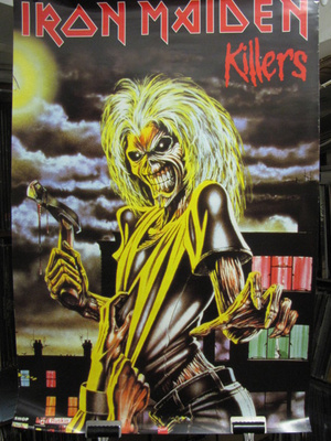 IRON MAIDEN KILLERS MYYNTIJULISTE